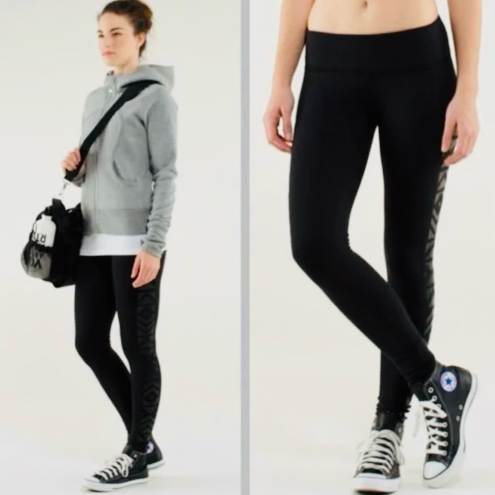 Lululemon Wunder Under Aztec Print Full
Leggings